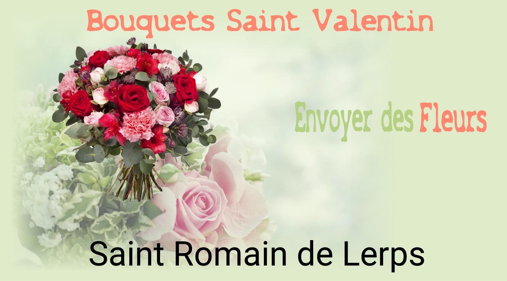 Roses de Saint-Valentin livrées à Saint-Romain-de-Lerps